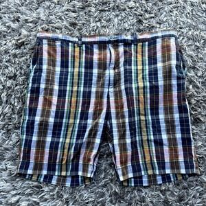 Polo Ralph Lauren Men's Shorts Authentic India Madras Plaid Size 38 Vintage